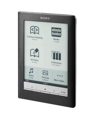 Illustration for article titled Sony's Pocket and Touch Ebook Readers Priced to Move; Promises Wireless Next